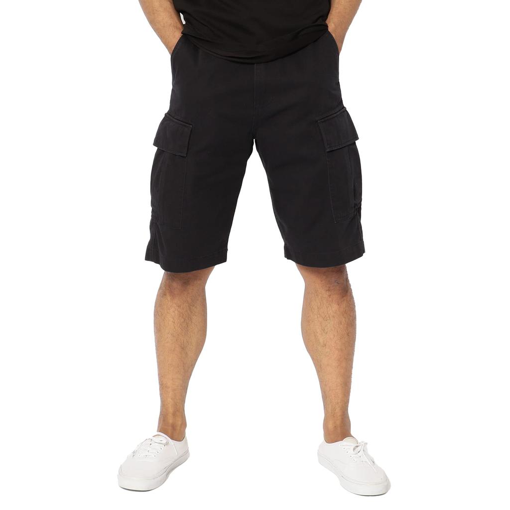 Avirex Basic Fatigue Size M Black Shorts, Men's (6126131),