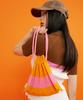 Pleatsmama Handle Bubble Bag Orange