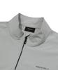 Beentrill Woven Tech Mandarin Collar Anorak Jumper (Light Gray)