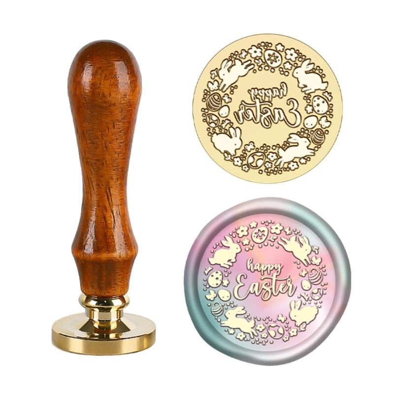 Easters Series Sealing Wax Stamps for Scrapbooking Decorations Wax Seal Stamps
