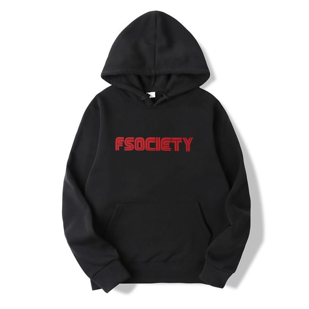 Mr. Fsociety Robot Printed Hoodie Summer Casual sports Hip-hop Hat Sun Man Fishing Outdoor Snapback Color Solid Hoodie
