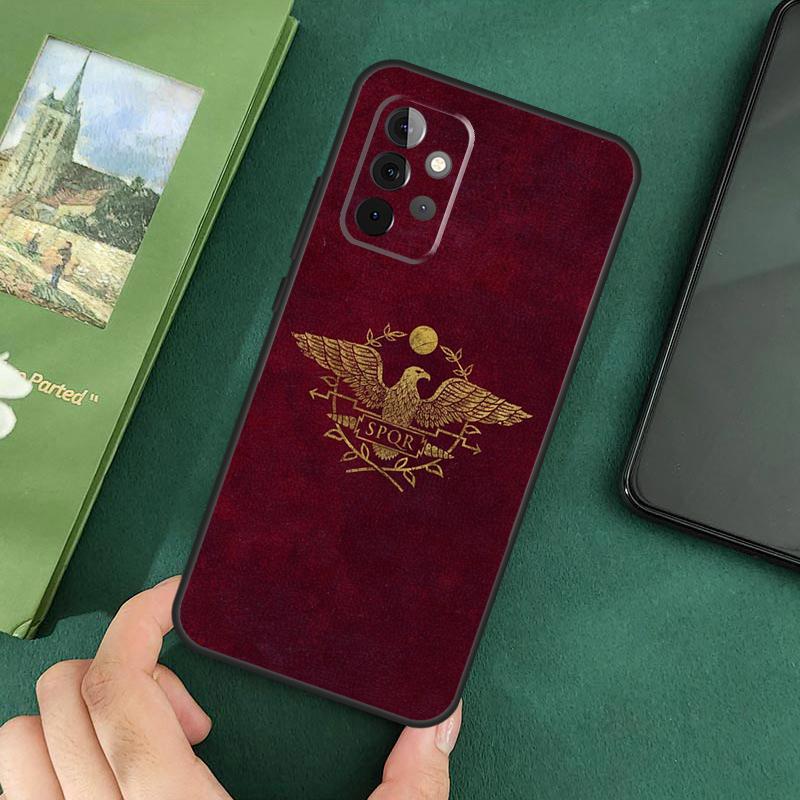 SPQR Roman Imperial Legion Cover For Samsung Galaxy A54 A52S A52 A32 A22 A12 A72 A33 A53 A73 A14 A70 A51 A71 Case