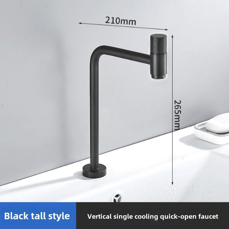 

304 нержавеющая сталь кухонный однорычажный вертикальный смеситель для охлаждения, раковина для мытья овощей, раковина для мытья рук, однорычажный смеситель G1/2