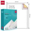 n241-3cs 3-ply continuous, colorful tear edge