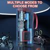 Upgrades Air Compressor ABS Tire Pump Air Inflator Portable Compressor High Efficiency Tire Pump for Motorcycles Bikes