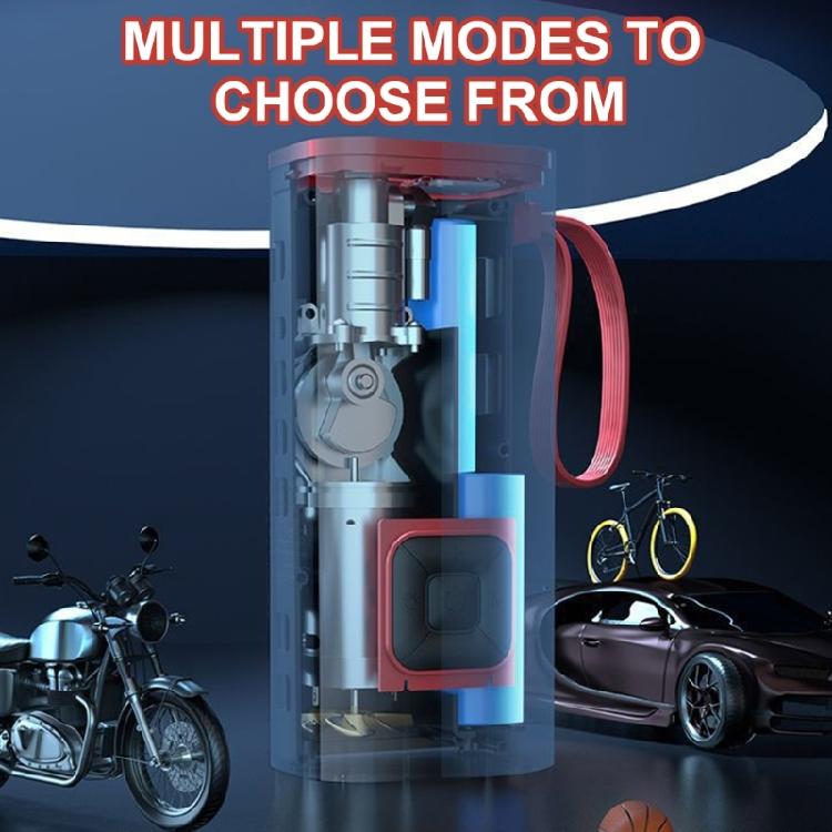 Upgrades Air Compressor ABS Tire Pump Air Inflator Portable Compressor High Efficiency Tire Pump for Motorcycles Bikes