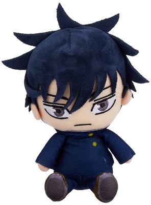 Jujutsu Kaisen Chibi Plüsch Beliebter Anime Charakter Megumi Sitzend H 17cm 2210 Spielzeug, Sammlung, Fushiguro, Größe ca.