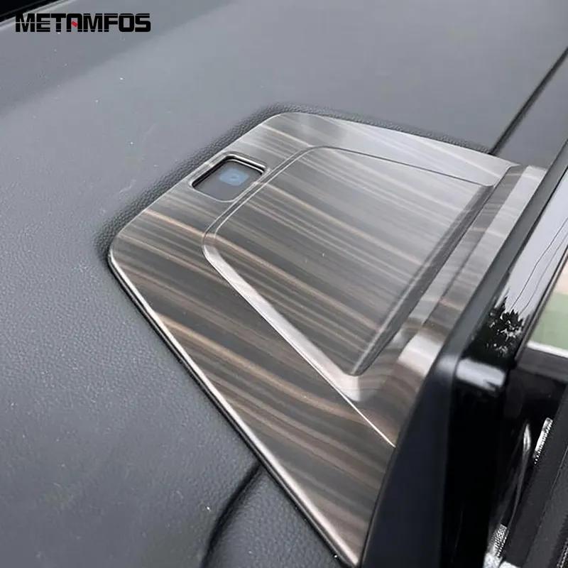 For Honda CR-V CRV  2024 2025 Carbon Fiber Front Center Console Dashboard Panel Cover Trim Interior Accessories Car Styling