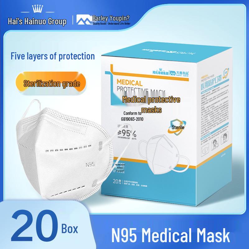Hainuo A138 N95 Earloop Foldable Masks (20 pcs/box)