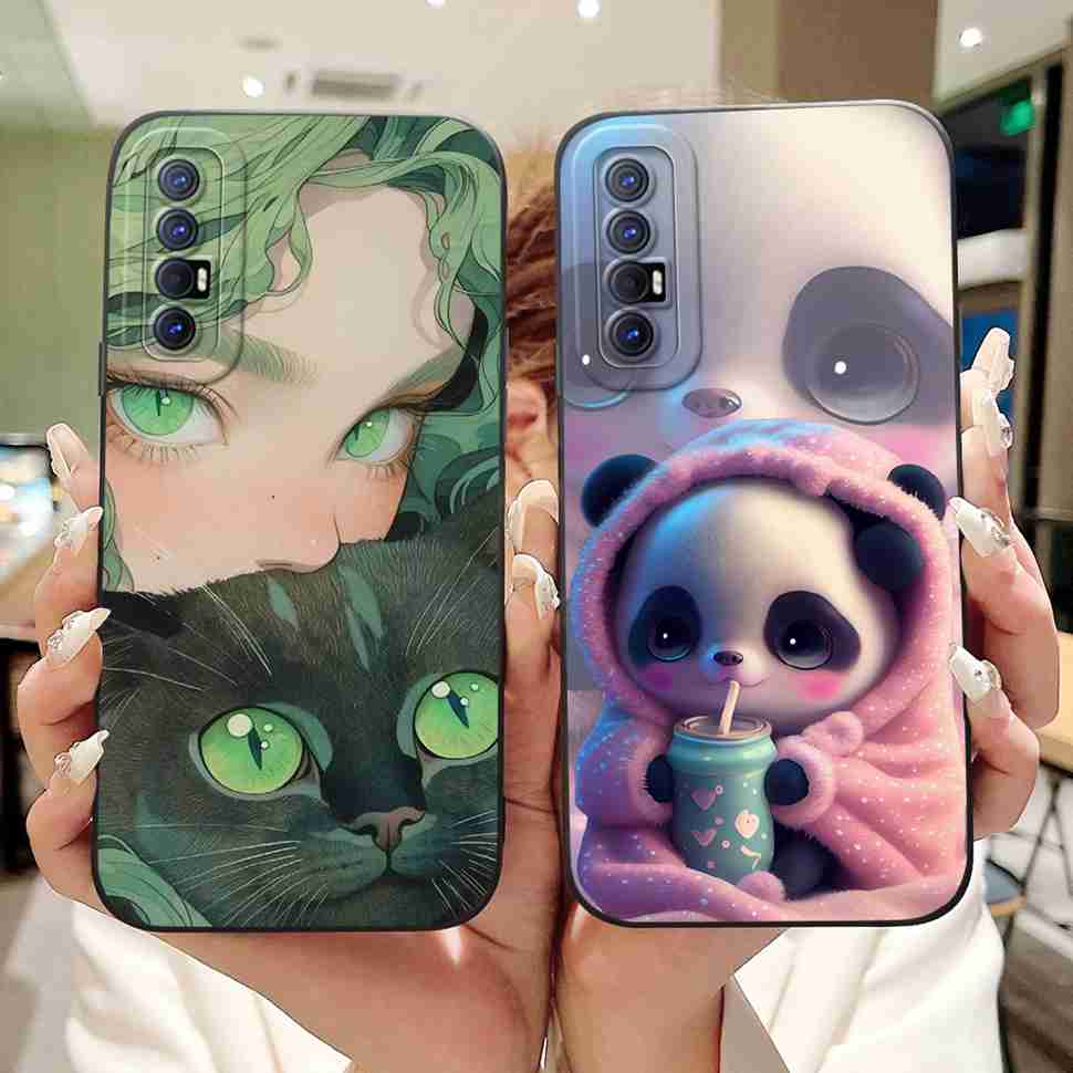 New Design Case For Oppo Reno3 Pro 5G CPH2009 Protective Silicone Soft TPU For Oppo Reno 3 Reno3 Pro 5G Phone Cover Shell Case