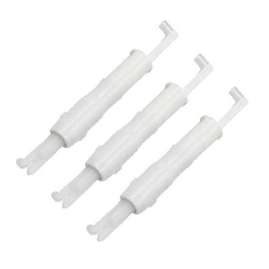 3Pcs Elderly People Automatic Sewing Machine Needle Threader Line Inserter Tool