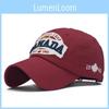 Canadian Letter Baseball Cap Unisex Cotton Duck Tongue Cap Embroidered Logo Sunshade Breathable Warm