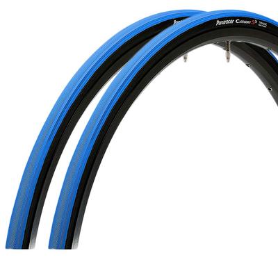 Panaracer Clincher Tire Set of 2 Category S2 Side Road Cross City Long [700×26C] F726-CATS-L2 Blue/Black (For Bike, Bike/Commuting, Riding, Touring,