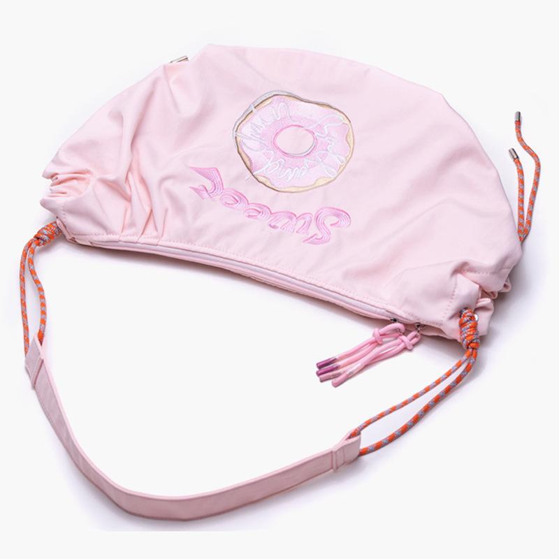 

Новая женская сумка-мессенджер большой вместимости, женская наплечная сумка розовый