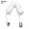 1.5/2/3Meter Spring Shower Hose Bath Sprayer Connect Pipe Retractable Water Plumbing Bathroom Accessories Home Hardware