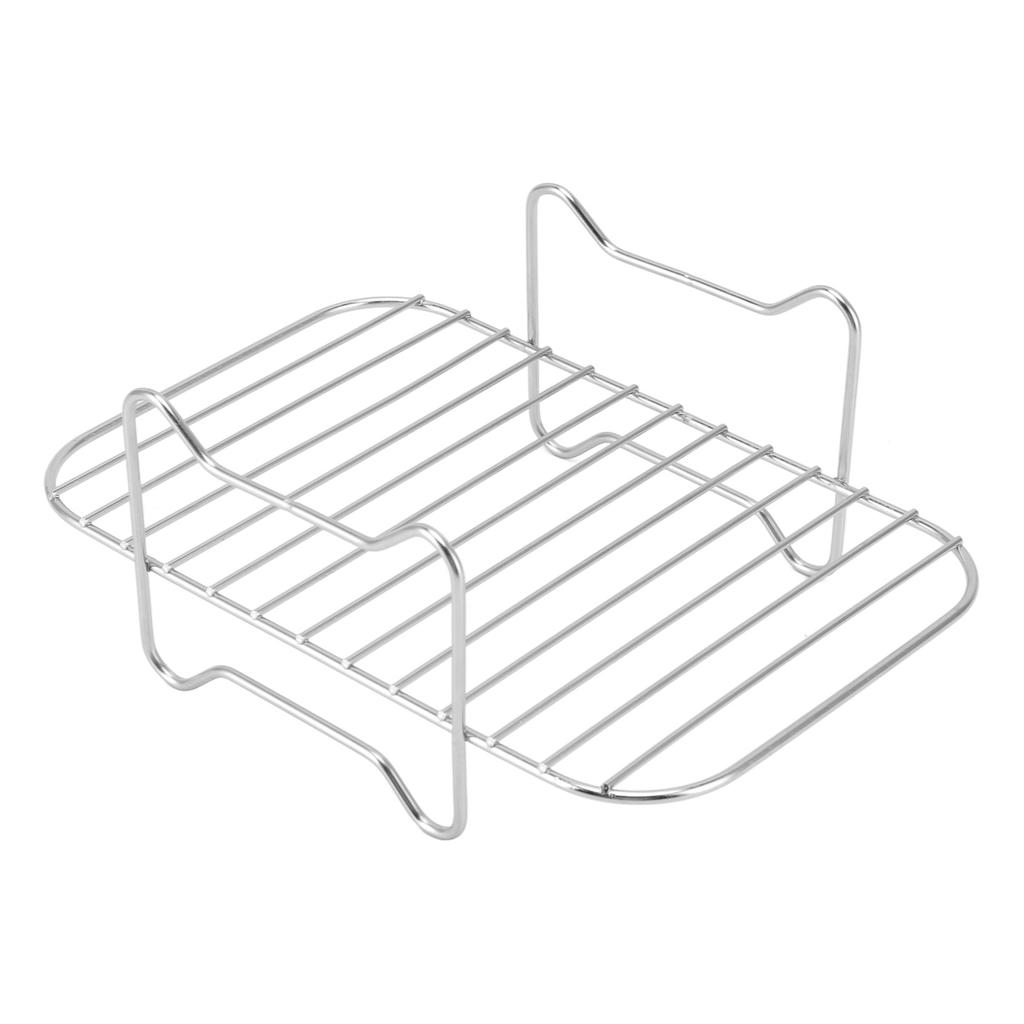 Fritéza Nerezový rošt Fritézové příslušenství Víceúčelový grilovací držák Venkovní BBQ nářadí