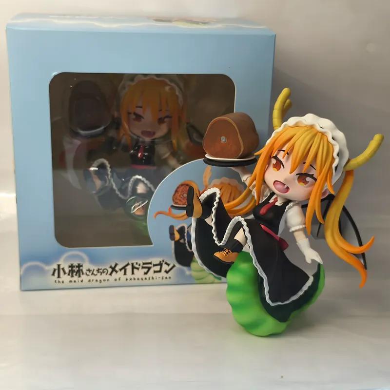 Miss Kobayashi'S Dragon Maid Tohru Q Version Pvc Figure Boxed Collectible Desktop Statue Decoration For Anime Fans And Otaku