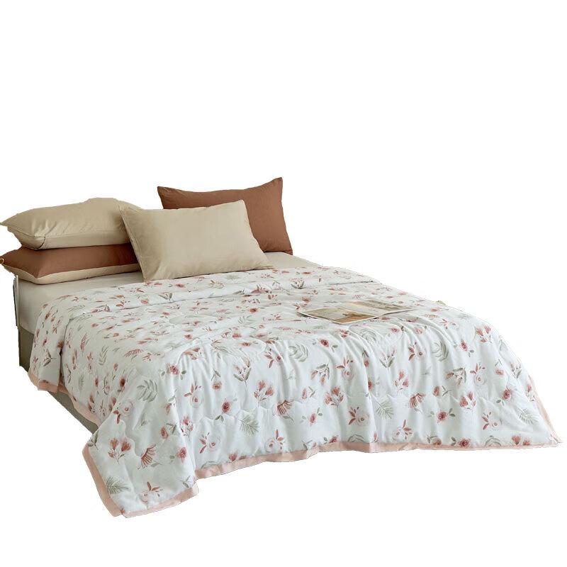 Hengyuanxiang Dreamlike Floral Tencel Summer Quilt