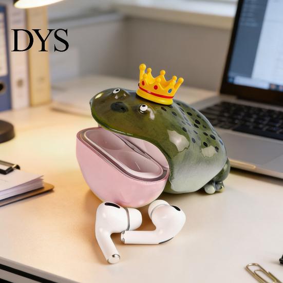 Kreatives Tier-Thema Ohrhörer-Etui Neuheit Frosch Schutzhülle für hässliche Ohrhörer Tragbar Tier-Design Kopfhörer Lustige Kabellose Schutzhülle für Airpods