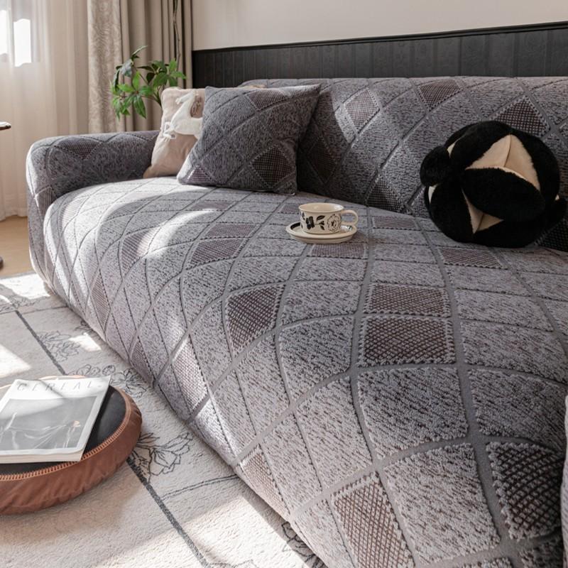 Stretch Sofa Cover 2026 All Universal Anti Cat Scratch Plush Slipcover Living Room Bedroom