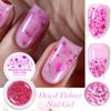 LILY'CUTE Fairy Sparkle Dried Flower Gel Nail Polish