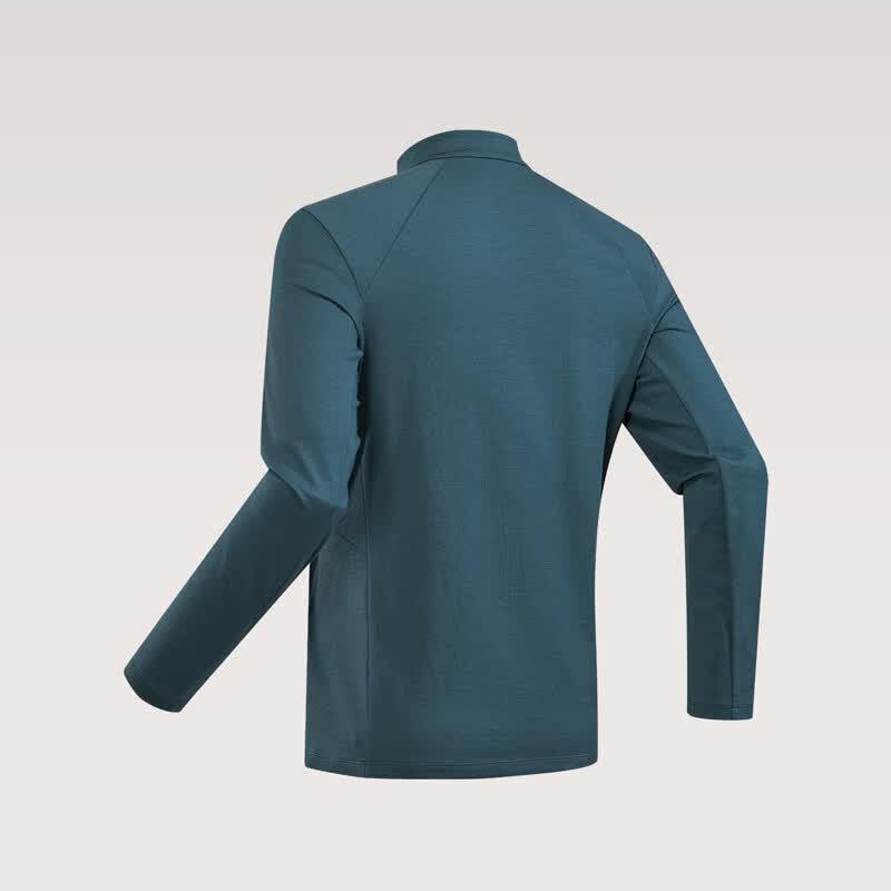 KAILAS XM2 Merino Wool Half-Zip Long Sleeve T-Shirt