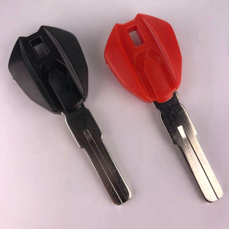 For Ducati 1098 848 1198 696 796 1100 Monsters  Embryo Blank Keys Can tall Chip Motor Bike Part Motorcycle Accessories