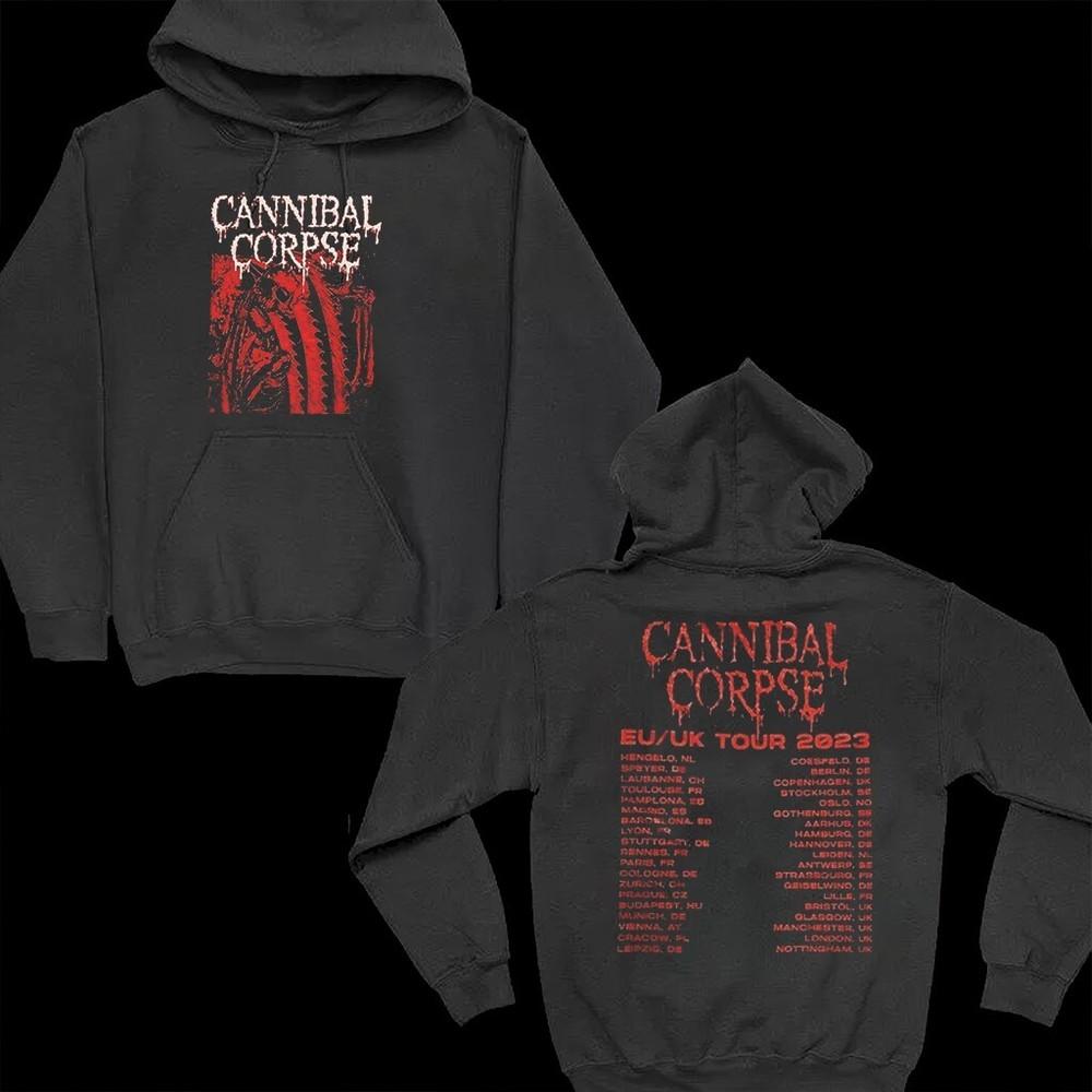 

New Cannibal Corpse EU UK Tour 2023 Christmas Gift Unisex S-5XL Shirt CT26 Unisex T-Shirt Graphic Tee XXL