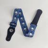 Skull Design Ethnic Electric Guitar Straps - Widened for Bass and Classical