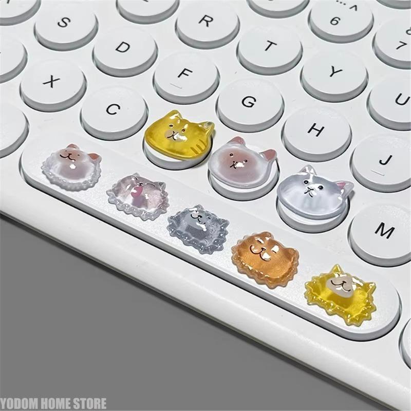 Korean Import 3D Relief Stickers Cartoon Animals Panda Cats for Scrapbooking DIY Journal Cute Stationery