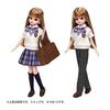 TAKARA TOMY Licca-chan Dress LW-08 Licca-chan School Uniform Outfit Set, Dress-up, Pretend Play, Toy