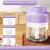 Elektrischer Knoblauchschneider GemüseSchneider Fleischwolf Küche Kinderhilfe Mixer Küchenmaschine Mini Küchenwerkzeuge 250ml/320ml