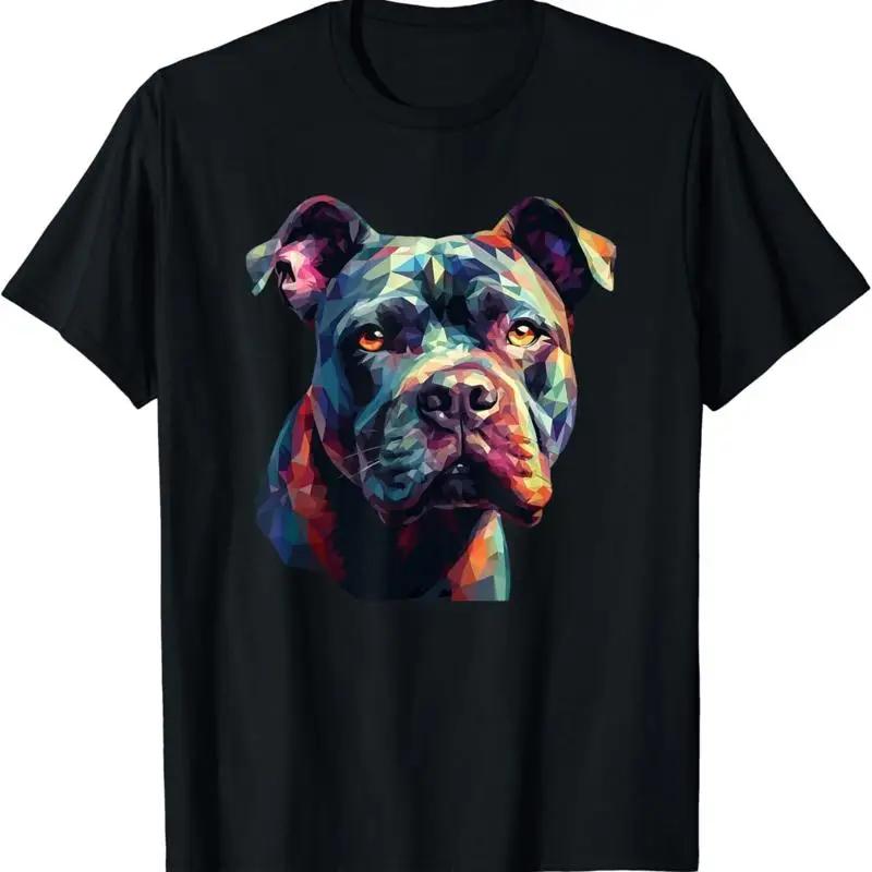 American Bully Puppy Dog Pop Art T Shirt