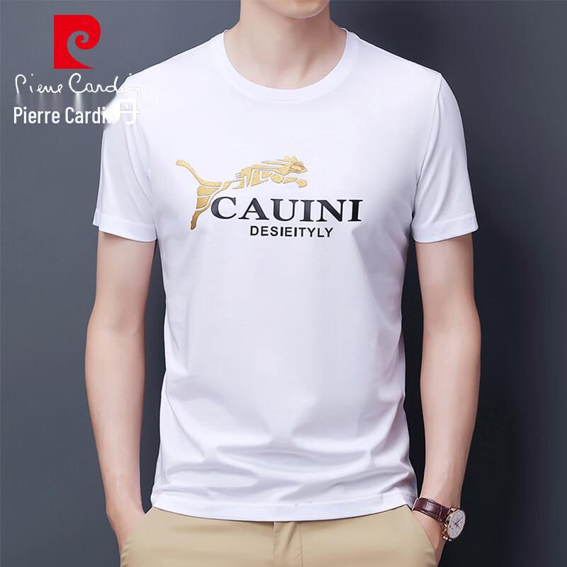 Pierre Cardin Men s Short Sleeve Round Neck Cotton T-Shirt XXXL