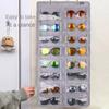 Dust Proof Sunglasses Storage Hanging Bag Visible Sunglasses Storage Holder  Household