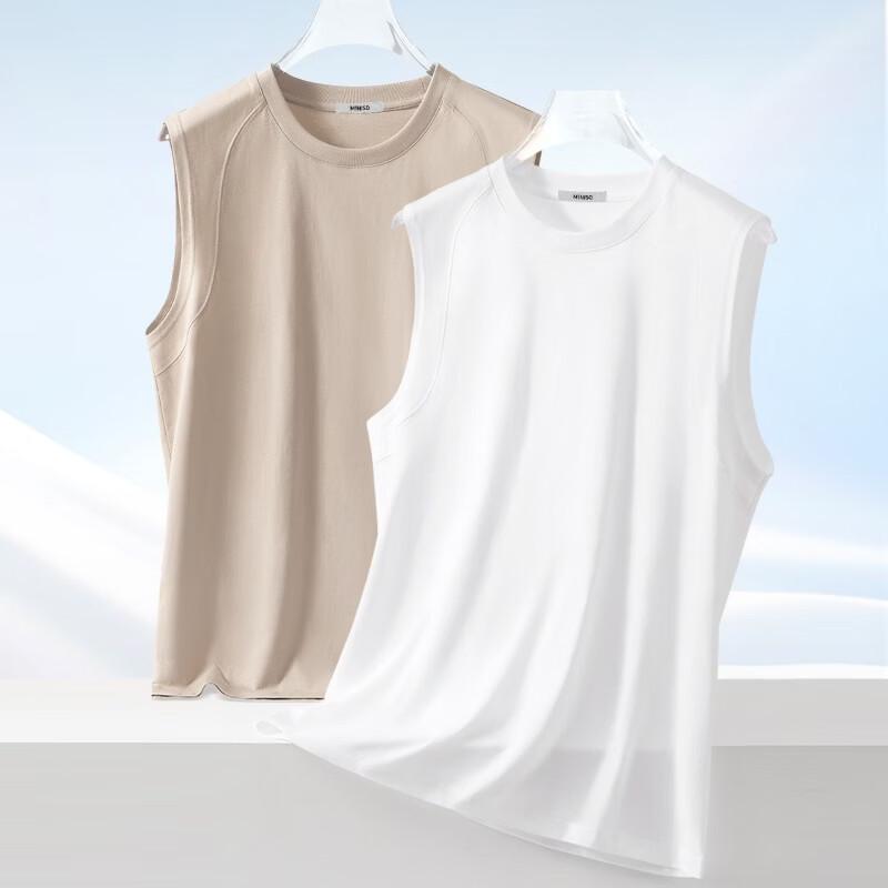 MINISO Men's Heavyweight Sleeveless Tank Top