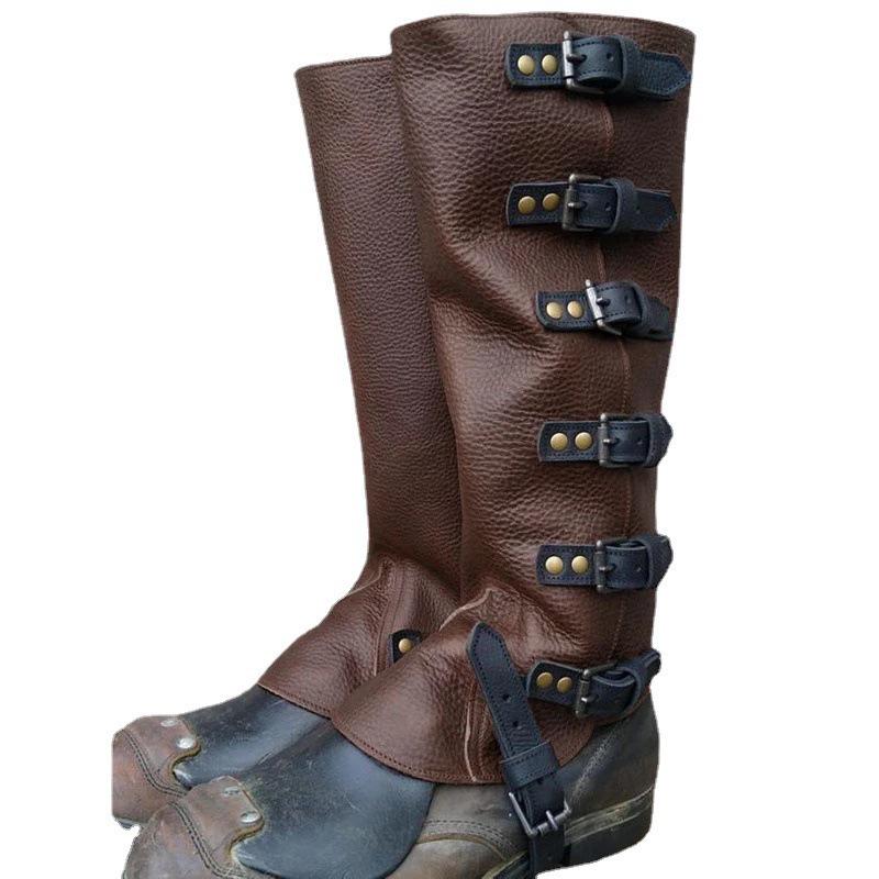 Leggings e Copriscarpe Pirata Medievali Retro - Accessori COSPLAY