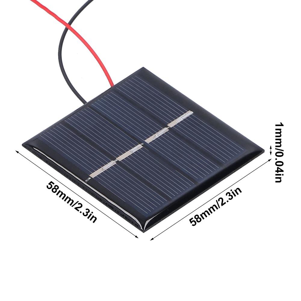 3 Pcs Polysilicon Solar Panel Cells Mini DIY Solar Panel Durable Solar Panel  DIY Battery Projects