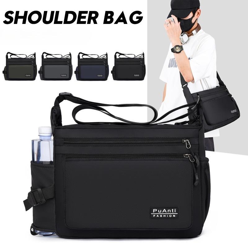 Fashion Waterproof Oxford Men's Messenger Bags Brand Designer Zipper Multifunctional Men's Shoulder Bags for Business