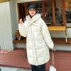 women's loose and long over-knee winter thickened cold-resistant and cold-resistant coats, cotton-padded jackets
