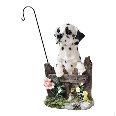 Decorative Animal Sculpture Outdoor Figurine Dog Ornament for Lawn, Patio ,Garden, Yard