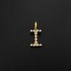 eManco Stainless Steel Style 26-Letter Pendant with Crystal Elements Suitable for Daily Wear Dating Social Fashion Jewelry