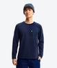 Aigle Men'S Polartec Long Sleeve Waffle T-Shirt Aaw25Mtsh001Emp