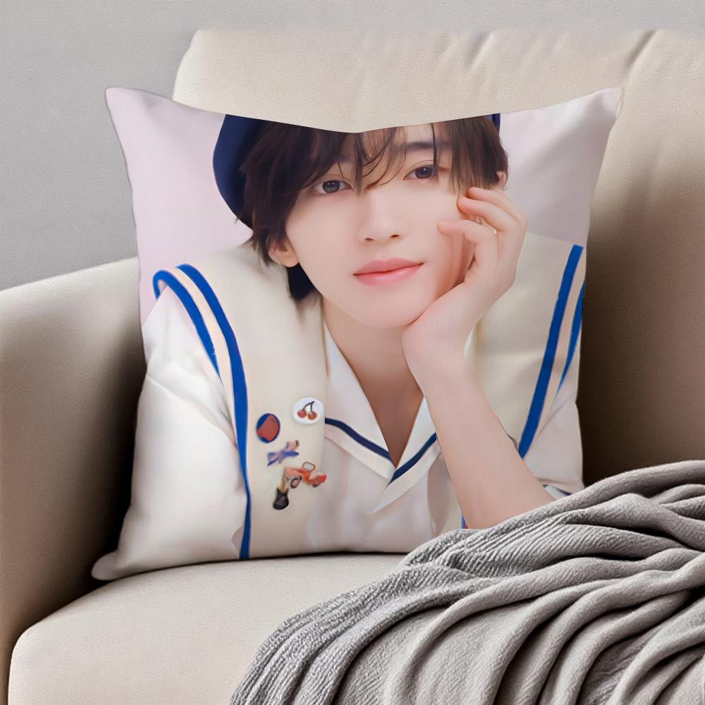 Handsome Japanese Actor MMichieda Shunsuke Cushion Cover Pillowcase Antidustmite Invisible Zipper Short Plush Sofa Cushion