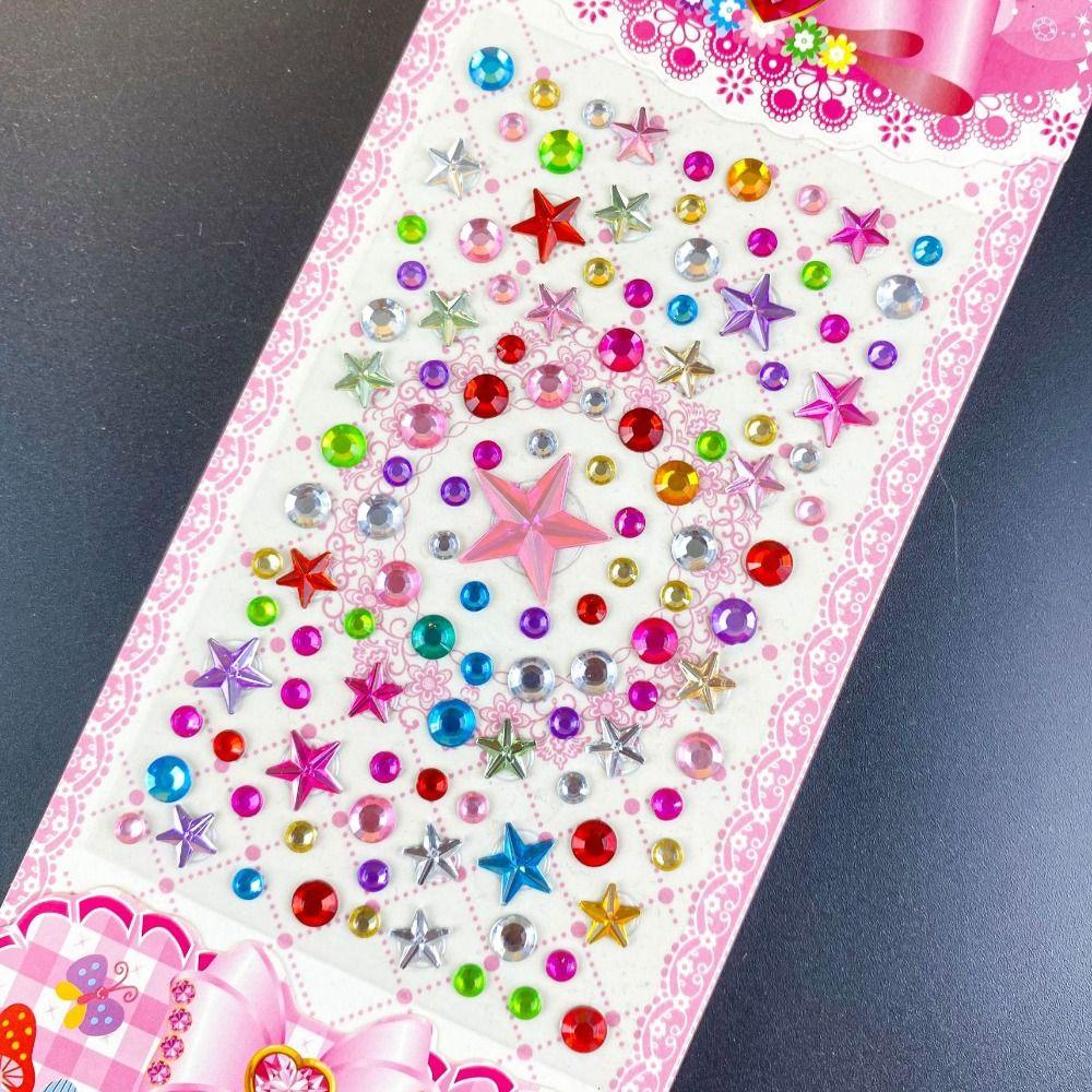 

DIY Mobile Phone DIY Acrylic Gem Sticker Crystal Rhinestone Sticker Gift Nail Eyes Face Hair Body 5