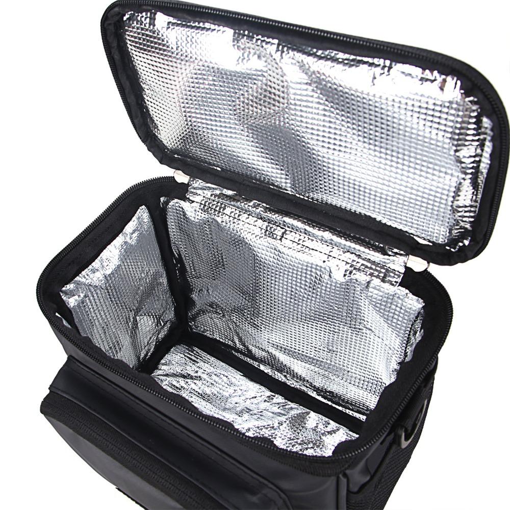 5L Capacity Bicycle Cooler Bag Waterproof Bicycle Storage Pouch Bicycle Handlebar Bag  Long Rides
