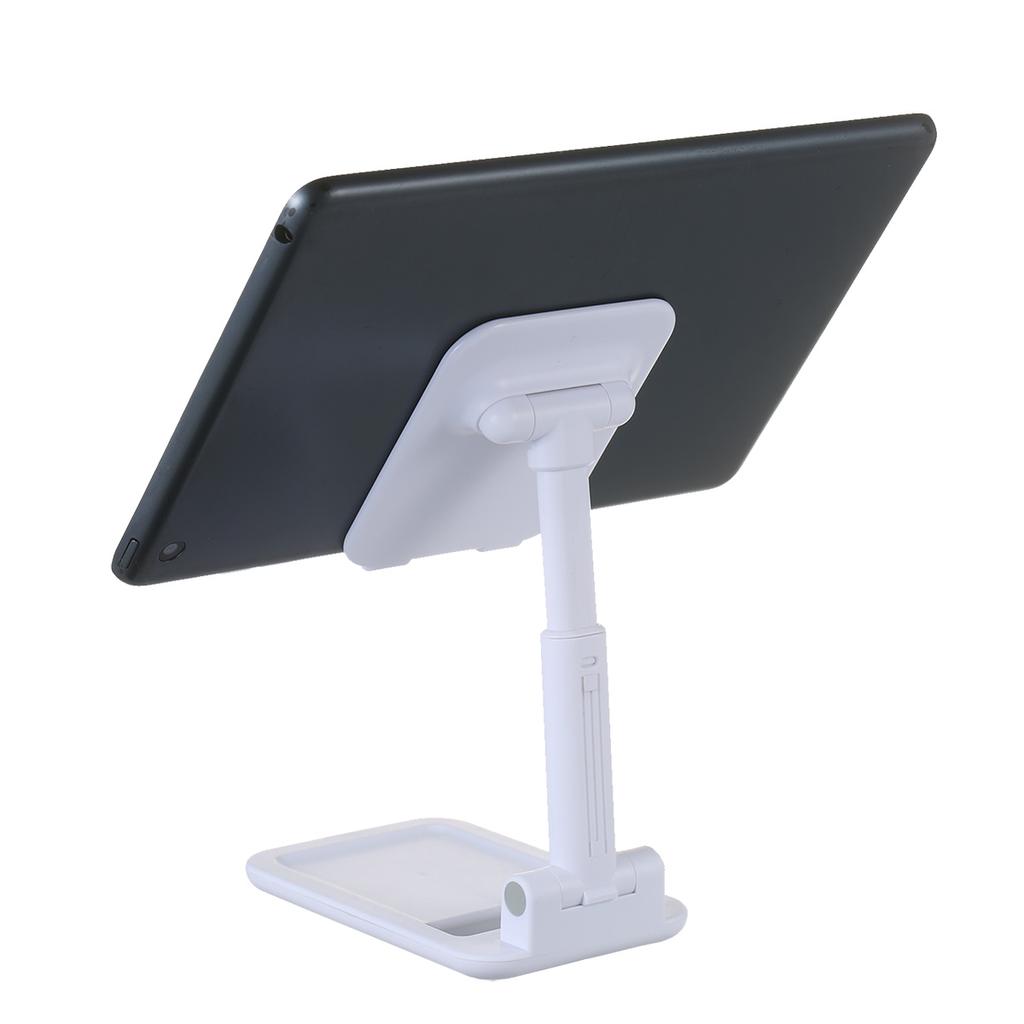 ABS Retractable Folding Stand Desktop Folding Bracket Portable Phone Holder Angle Adjustable Height Adjustment Suitable for 4~10 Inches Smart Phone