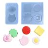 Clay Molds Silicone DIY Craft Molds Suitable for Soap Making Candle Crafting