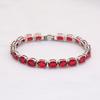 Rose Gold Bracelet for Women Bangles Ins Hot Sale Fine Jewelry Multicolor Fashion Popular Water AAA Zircon Bracelets