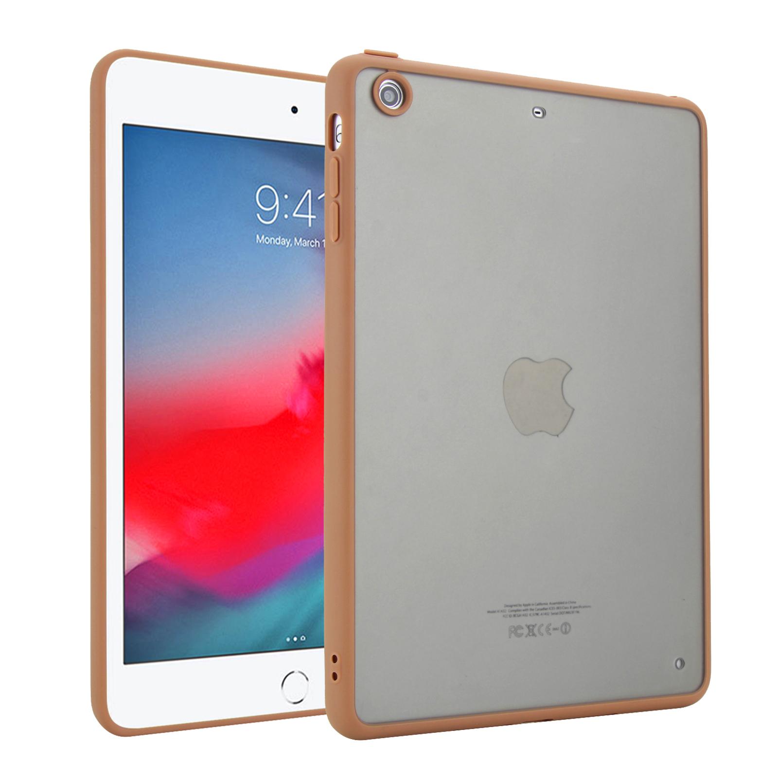 

Tablet Case For iPad mini 3/Mini 2/Mini Skin Touch Matte Acrylic TPU Shockproof Cover Desert Gold